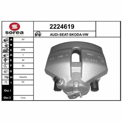 EAI 2224619 Pinza Freno Prezzo Scontato