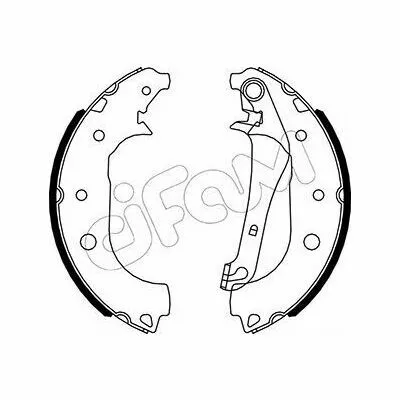 CIFAM 153-531 Kit Ganasce Freno Nuova Collezione